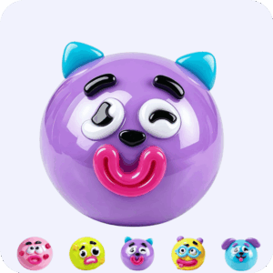 Purple Glasses Face Smushers